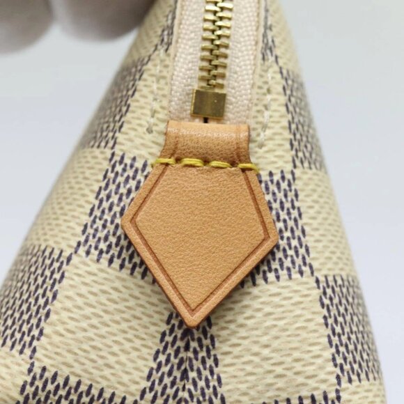 LOUIS VUITTON Damier Azur Pochette Cosmetic PM Pouch - Picture 8 of 14